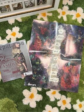 Taylor Swift Reputation Magazine Vol 2 King of My Heart Poster